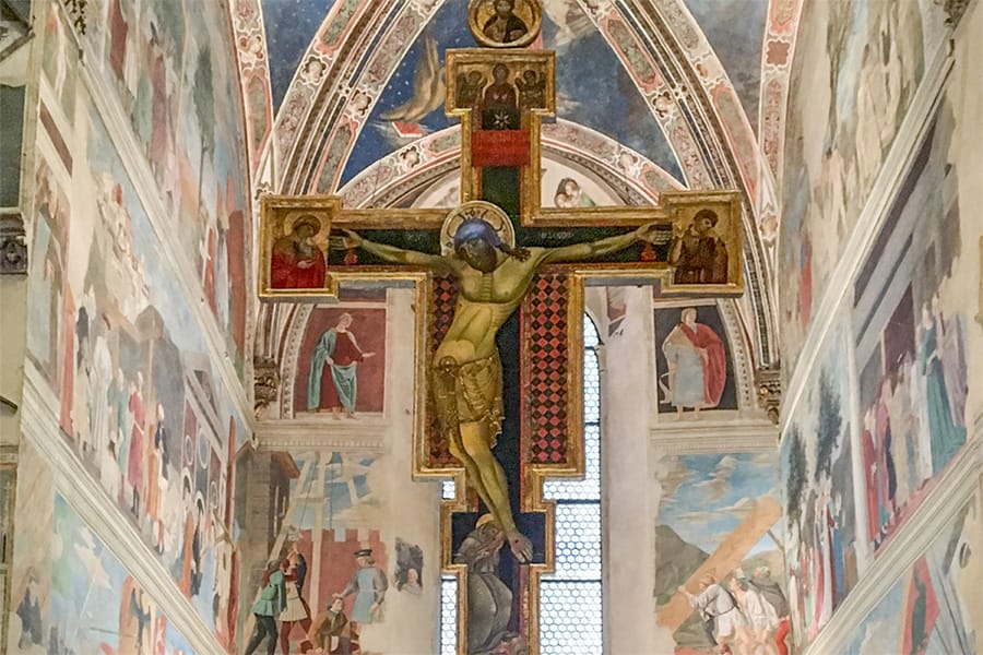 Guided tour of the works painted by Piero della Francesca in Arezzo