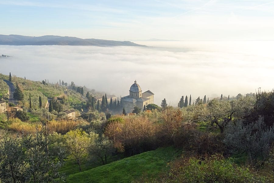 Guided tour of Cortona in a weekend